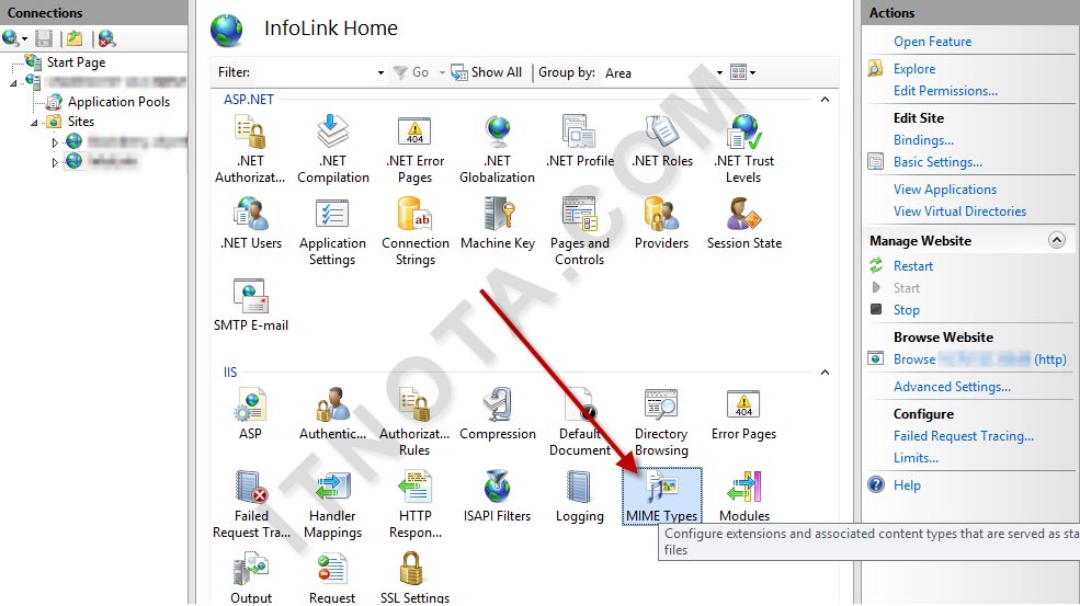 How to Serve Outlook File Type on IIS