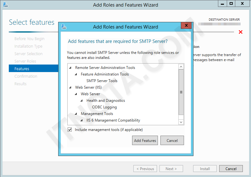 How to Install SMTP Server on Windows Server 2012 R2 | IT Nota