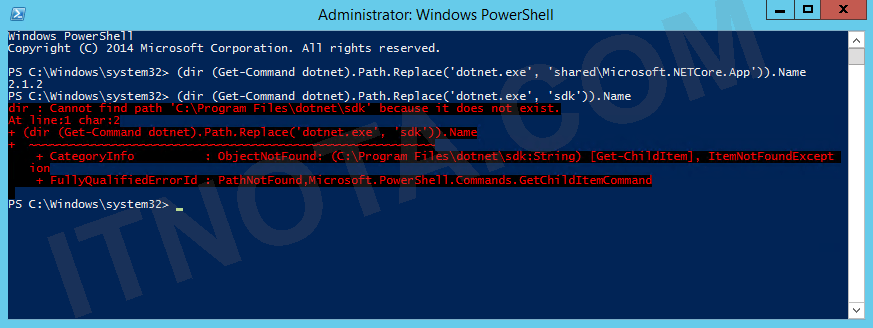How to Check Installed .NET Core Version | IT Nota