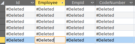 Linked SQL Server Table Shows #Deleted in MS Access | IT Nota