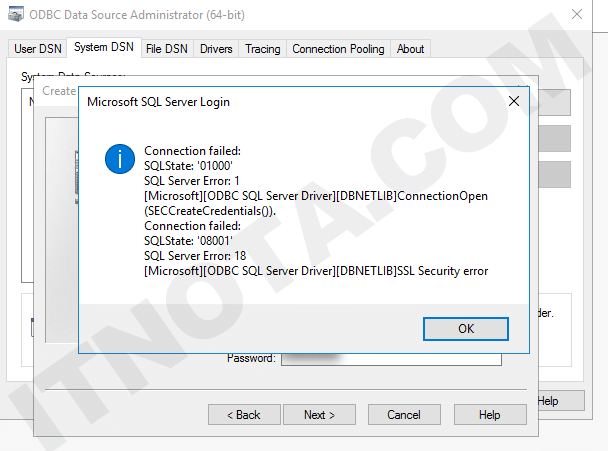 Connect New SSRS Server to Old SQL Server with TLS | IT Nota
