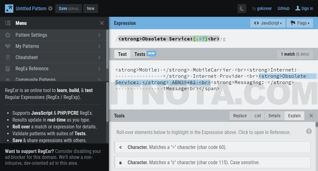 How to Use RegEx to Replace Text in JavaScript | IT Nota